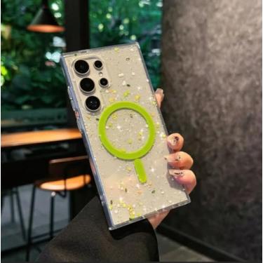 Imagem de Capa protetora traseira macia e magnética para Galaxy S24 Ultra (para Galaxy S24 Ultra/A)