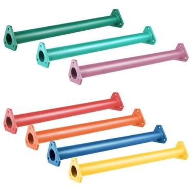 Imagem de Monkey Bars JPOIP 40cm 7 cores de aço para quintal e parque infantil