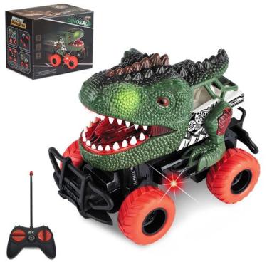 Imagem de Dinosaur Car Delycazy com controle remoto para crianças de 3 a 7 anos