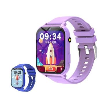 Imagem de Relógio Inteligente À Prova d'Água Para Crianças Com Jogo Lanterna Tel
