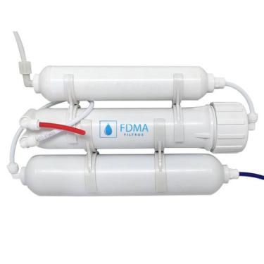 Imagem de Filtro Osmose Reversa Compacto 75gpd - 280l/d - Fdma Filtros, Não se a