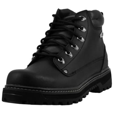 Imagem de Skechers Bota utilitária Pilot masculina, Preto, 8