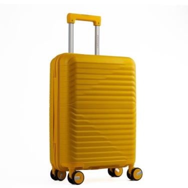 Imagem de Mala De Bordo 10 Kg Ziper Antifurto PP Resistente 4 Rodas - CAVEZZALE,