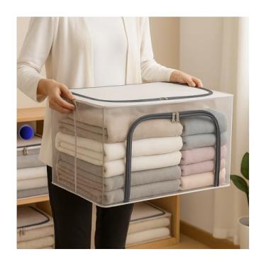 Imagem de Caixa Organizadora Multiuso 100 Litros - Boa Para Roupas Cobertores e Objetos