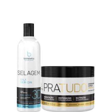 Imagem de Borabella Selagem 3D 350ml + Máscara Pratudo 300g