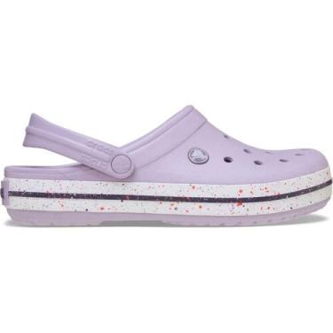 Imagem de Sandália Crocband speckled band clog lavender - Crocs, Lavender, 44