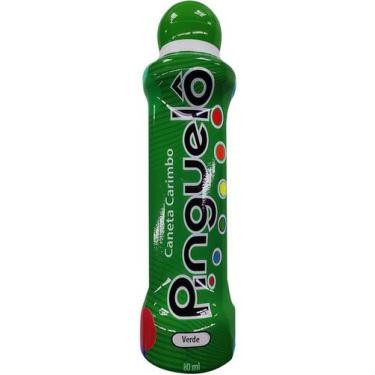 Imagem de Marcador de bingo com 80ml Caneta Carimbo Pinguelô - Pinguelo, Verde