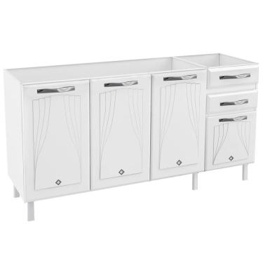 Imagem de Rack Com Painel Para Tv Até 50 Polegadas Rivera 1 Porta Mocaccino Rústico/3d Marrom Off White