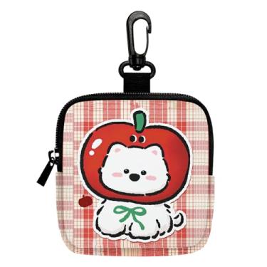 Imagem de Porta-chaves mini porta-moedas, bolsa multifuncional para chaves, moedas, fone de ouvido, batom 2, LCS multicolorido 28774, Tendência