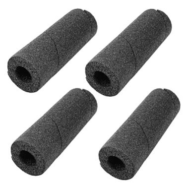 Imagem de 4 peças de capas de perna de estrutura de cama, protetores de dedo de diâmetro externo de 4 cm para móveis, protetores de perna de cama dobráveis, protetores de pés, mantendo seus dedos dos pés de