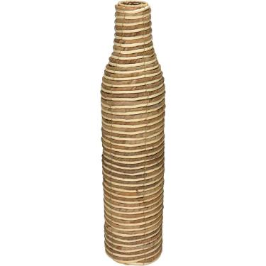 Imagem de Vaso Decorativo Enfeite Home&co Fibra Natural E Metal 71x17