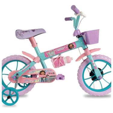 Imagem de Bicicleta Infantil Verden Casa Magica Da Gabby Aro 12 Cor Verde Tiffan