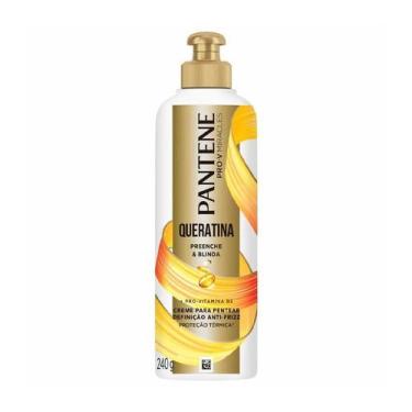 Imagem de Creme para Pentear Pantene Queratina Preenche e Blinda 240g
