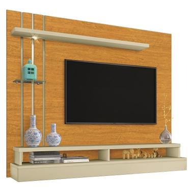 Imagem de Painel Eros 1.60 Naturale/Off White - Carmolar Móveis