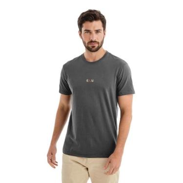 Imagem de Camiseta Estampada Cruz Malta Reserva, Grafite, GG