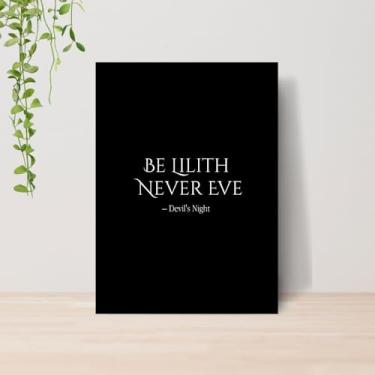 Imagem de Genérico, Quadro Devils Night Dark Romance A4 | Placa MDF 06