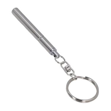 Imagem de KIMISS Caneta de Bolso Retrátil de Aço Inoxidável – Chaveiro de Metal Compacto Com Design Telescópico para Uso Diário