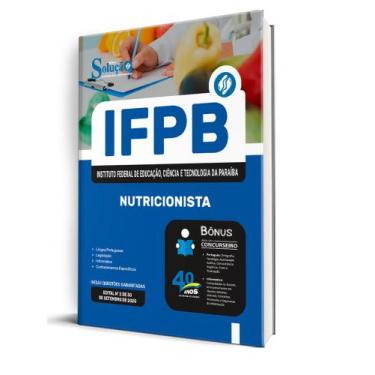 Imagem de Combo IFPB - Nutricionista - Editora Solução