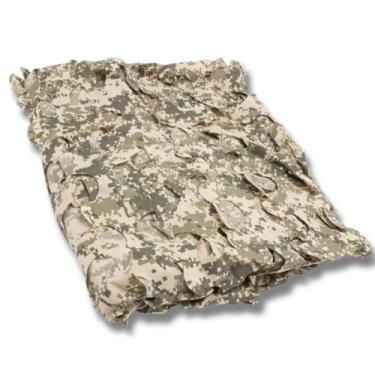 Imagem de Capa Rede de Camuflagem 3x4m Polyripstop – Corte a Laser, Modelo 3D, Leve, Arejada e Resistente para Acampamento, Airsoft, Paintball, Caça, Fotografia e Decoração (DESERT)