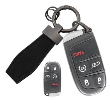 Imagem de ontto Controle remoto de entrada sem chave de 5 botões compatível com Jeep Grand Cherokee 2014-2021, chave de proximidade de peça de substituição, FCC ID M3N40821302, 433 MHZ, programação necessária