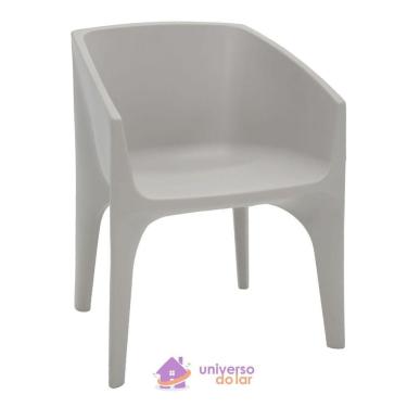 Imagem de Poltrona Tramontina Paco Concreto Em Polietileno Tramontina