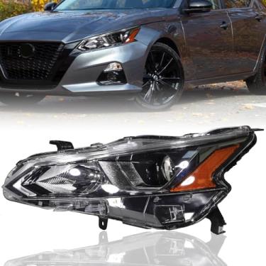 Imagem de Zhaoyang Conjunto de farol de LED compatível com projetor Nissan Altima 2019 2020 2021 2022 com substituição de farol LED DRL (lado esquerdo do motorista)