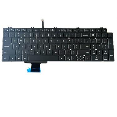 Imagem de Teclado retroiluminado de laptop de substituição para Dell Precision 7750 7550 7760 7560 série 0713DM 713DM PK132V72B00