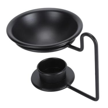Imagem de SUNGOOYUE Aquecedor de óleo Essencial de Ferro, Derretimento de Cera Com Elegante para Luzes de chá, Escolha para Quarto, Sala de Estar, SPA, Aquecedor de Cera de Metal Premium para Meditação No