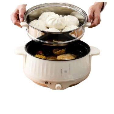 Imagem de Panela de Arroz，Panela de Arroz Eletrica 220v，úNica Dupla Camada，VáRios Tamanhos Podem Ser Escolhidos，Ideal para RefeiçõEs de 1 A 4 Pessoas(1 Compartimento-24cm-2 camadas)