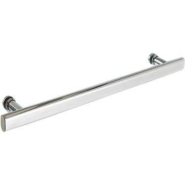 Imagem de Conjuntos de substituição de puxador de porta de chuveiro para porta de vidro | Maçanetas de porta de banheiro para tela de box de chuveiro maçanetas internas/externas - 550 mm