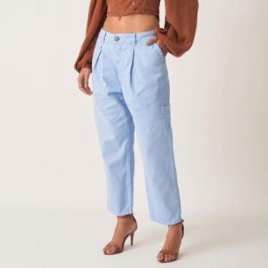 Imagem de Calça Jeans Cenoura Relaxed Gancho Alongado-Feminino