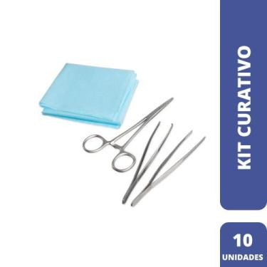 Imagem de Kit curativo estéril descartável (kit c/10 unds) - kolplast