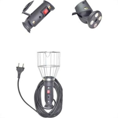 Imagem de Pendente Arame Com Garra Bateria 5M Medio Braco Articulado Com Chave L