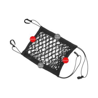 Imagem de Bolsa De Armazenamento Para Capacete De Motocicleta Rede De Malha Para