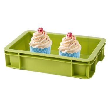 Imagem de Caixas De Armazenamento Para Prateleiras - Empilháveis Resistentes Economizadoras De Espaço,Caixa Organizadora De Ferramentas Para Camping | Para Garagem Armário Porão Casa Escritório Exterior Camping