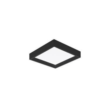 Imagem de Plafon Deep Led 24W Quadrado 4000k Preto Stella