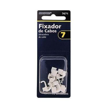 Imagem de CARTELA BRASF FIXADOR DE CABO N.07 Com 10 - BRASFORT