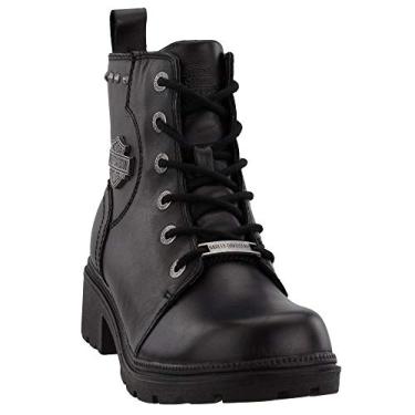 Imagem de HARLEY-DAVIDSON FOOTWEAR Bota feminina Cynwood Western, Preto, 10