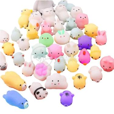 Imagem de Bichinhos Squishy Mochi Brinquedo Anti Silicone