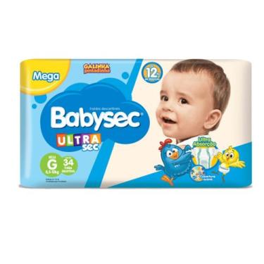 Imagem de Fraldas descartáveis - Babysec