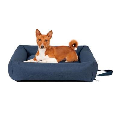 Imagem de Colchonete Cama Pet Indestrutível 100% Impermeável Conforto Esxtremo (Azul Marinho)