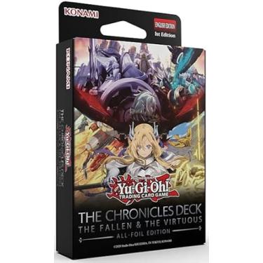 Imagem de Yu-Gi-Oh! TCG: The Chronicles Deck: The Fallen & The Virtuous (All-Foil) 1st Edition Deck