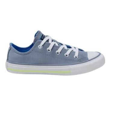 Imagem de Tênis Infantil Converse All Star Original Chuck Cano Baixo Azul-Masculino