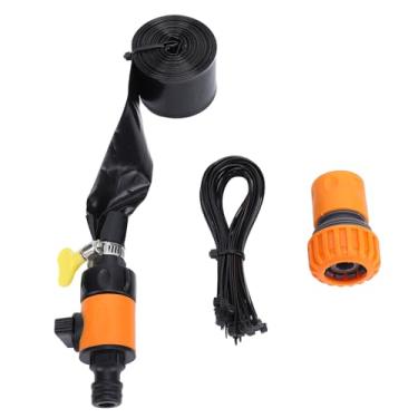 Imagem de Alomejor Sprinkler de Trampolim, Aspersor de Resfriamento de Verão Ajustável Com Conector de Mangueira para a Família Ao Ar Livre Diversão Infantil Reprodução de água (8m / 26,2ft)