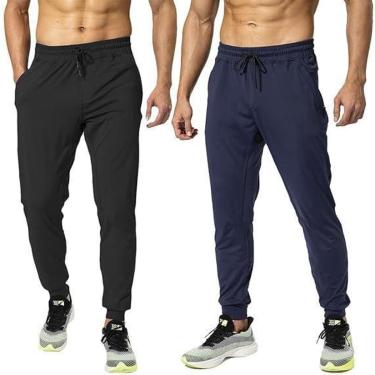Imagem de Calça Ethoss Esportiva Casual Corrida Caminhada Com Dois Bolsos Masculina-Masculino