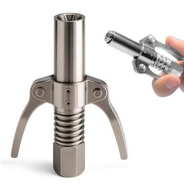 Imagem de Bico Graxeiro Aplicador Graxa Pistola De Lubrificação broca trava - JP