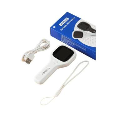 Imagem de Microscópio Digital Portátil Para Crianças E Adultos Com Luz, Lupa USB