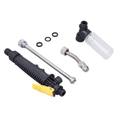 Imagem de GLOGLOW Lavadora a Jato, Pulverizador de água de Espuma de Alta Pressão, Design Removível Ajustável, Ideal para Irrigação de Jardins e Limpeza de Carros, Comprimento 20,7 pol.