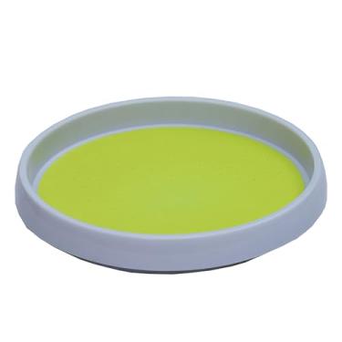 Imagem de Prato Giratório Antiderrapante para Despensa Lazy Susan Organizador de Armazenamento Garrafas Condimentos em Armário Bancadas Geladeira Sob a Pia