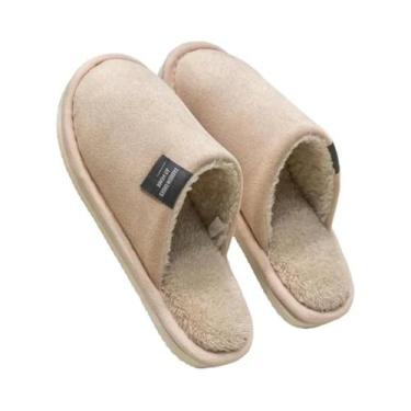 Imagem de Chinelos De Inverno Antiderrapantes Para Casal, Quentes, Macios E Conf